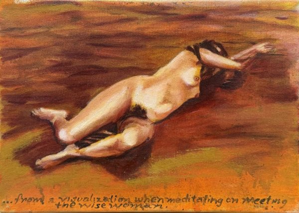 From Visualization when Meditating on Meeting the Wise Woman