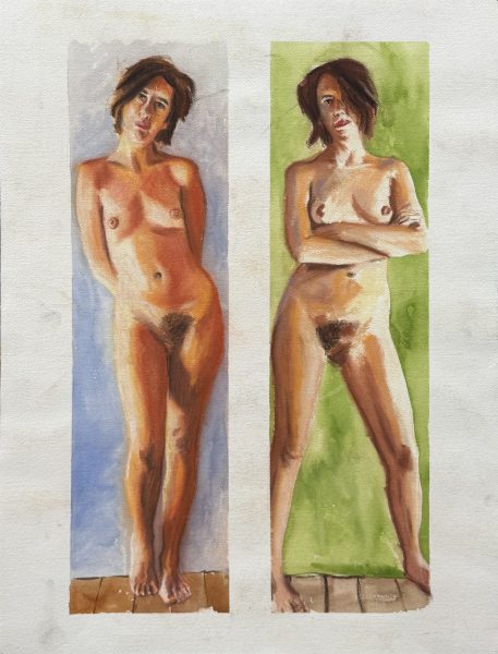 [Untitled] Double Self Portrait