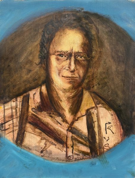 [Untitled] Larry Rivers Portrait