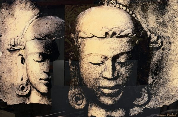 [Untitled] [Meditation Series] Double buddha